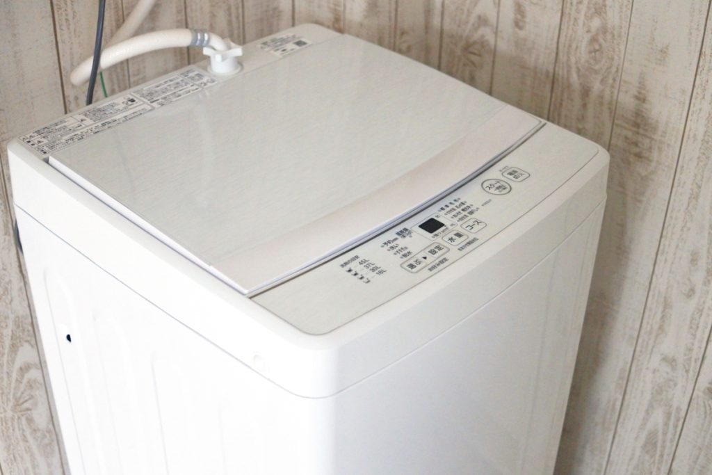 2022年式 全自動洗濯機 AQUA AQW-S5M 送風乾燥機能付き 美品AQUA - 洗濯機