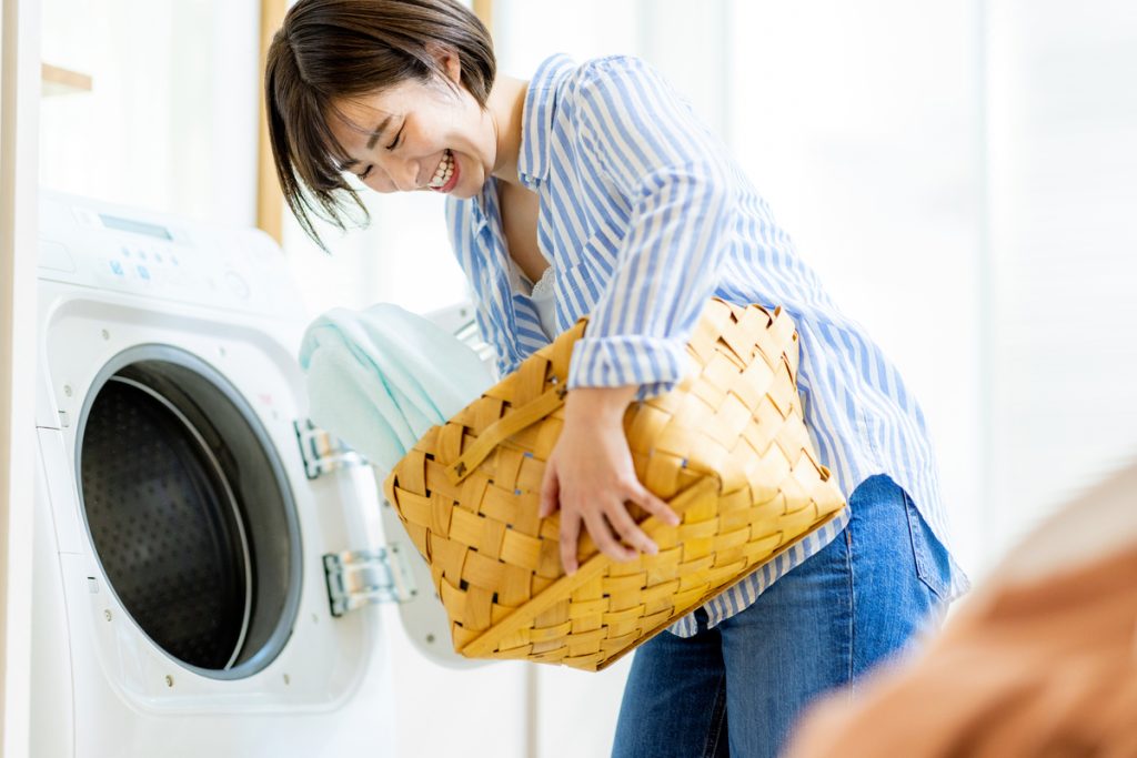 ヤマダ電機洗濯機4.5kgパワフル洗浄 風乾燥機能付き 2023年製 - 洗濯機