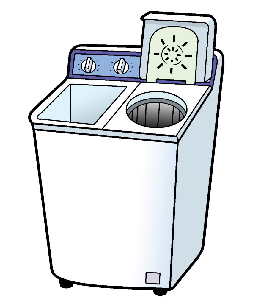 SANYO二槽式洗濯機 - 洗濯機