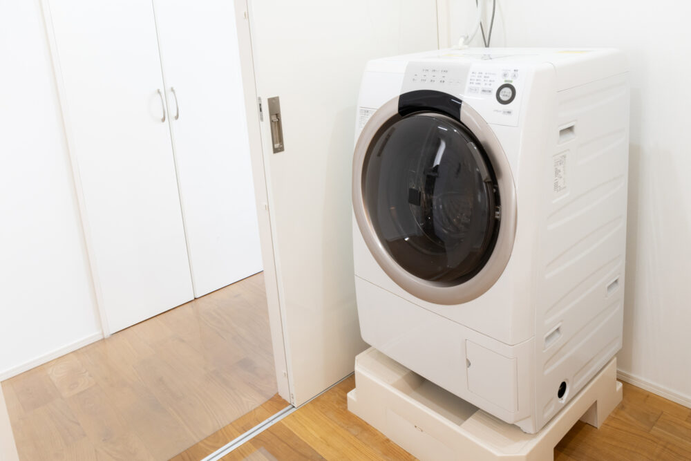 最新モデル　展示品　美品　格安配送設置ありますドラム式洗濯機 ES-S7H-W
