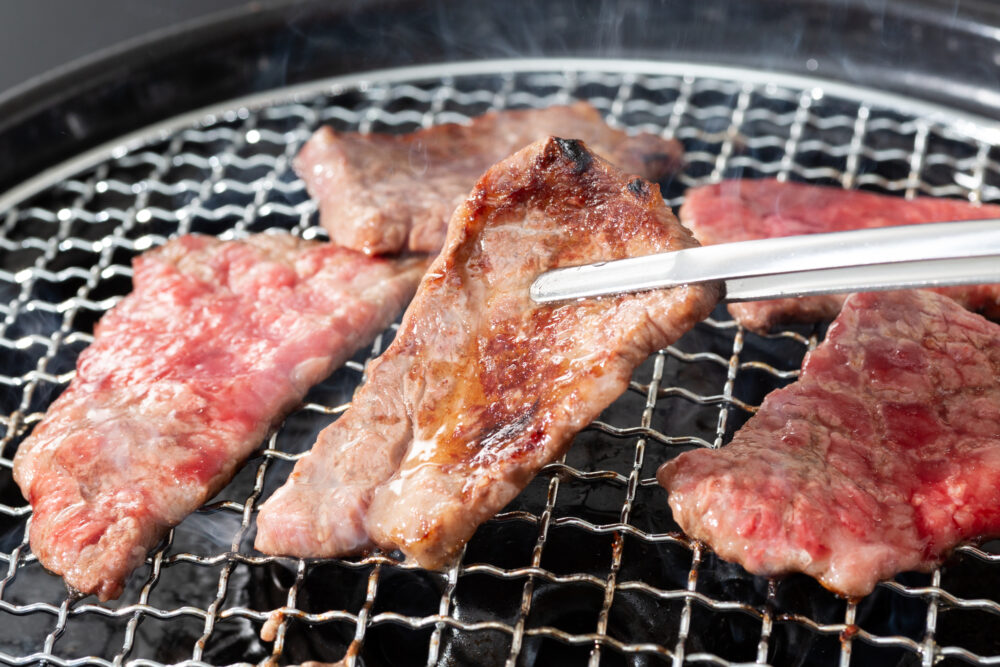 カセットコンロと使える焼肉プレート