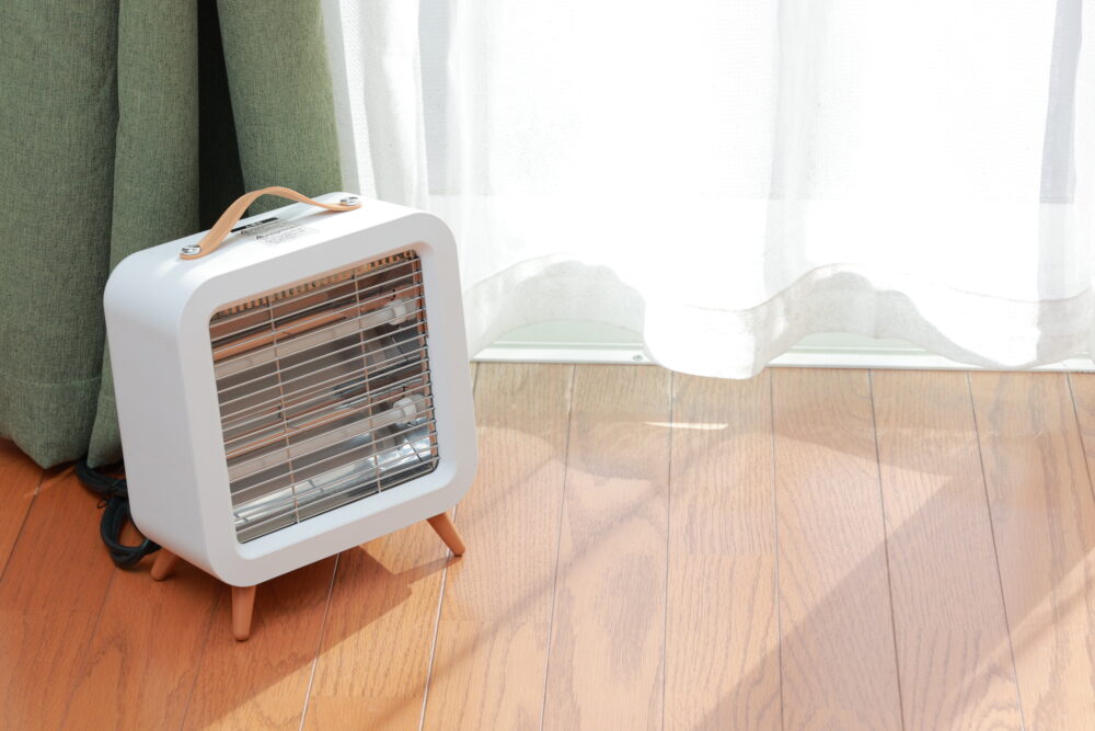 ダイソンとその他の暖房器具との電気代の比較