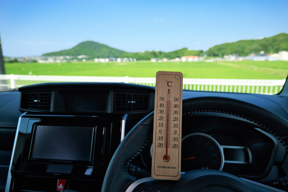 夏場の車内温度対策とクーラーボックスの管理