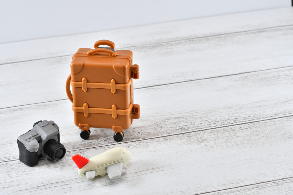 スーツケースの容量と泊数の目安