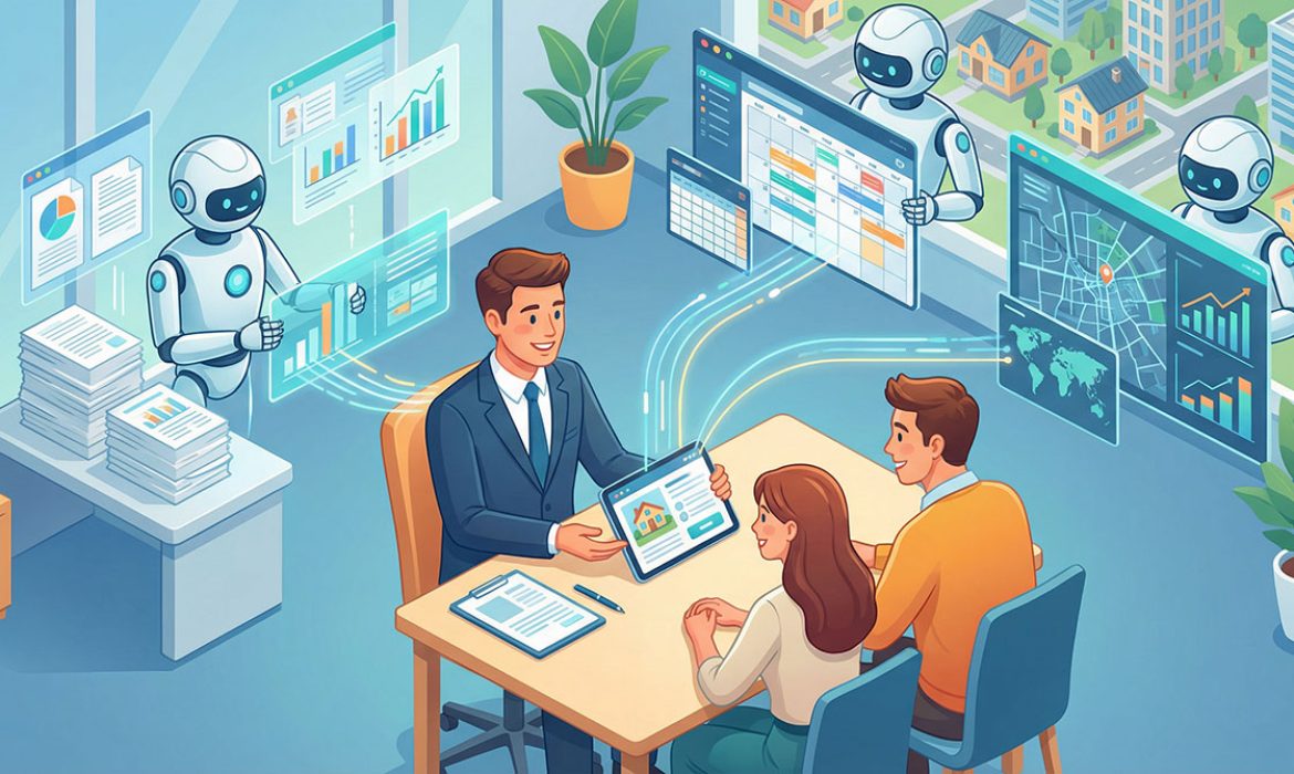 【2026年版】不動産営業のAI活用術｜仕事は奪われる？AIを味方にする方法を解説