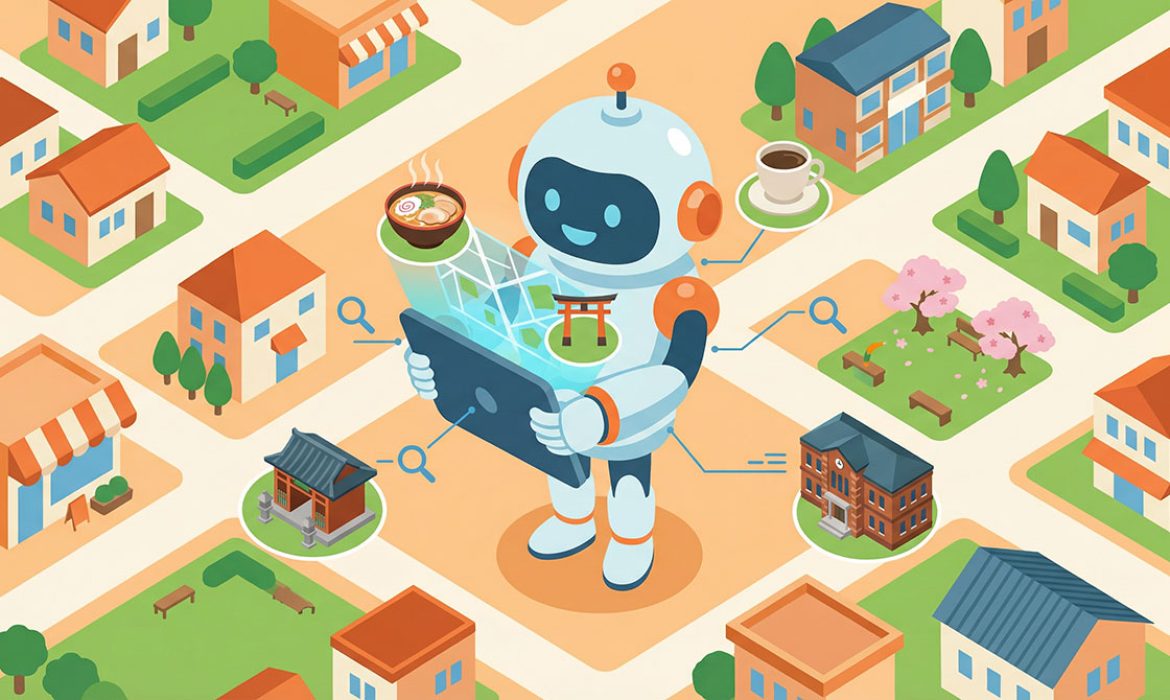 AIに教わる「周辺環境」紹介｜近くの美味しい店や隠れた名所を、AIにリストアップさせる方法をご紹介