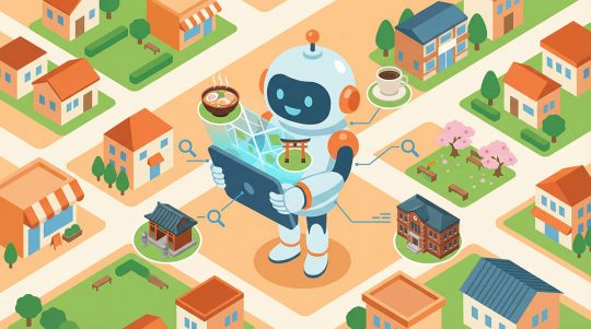 AIに教わる「周辺環境」紹介｜近くの美味しい店や隠れた名所を、AIにリストアップさせる方法をご紹介