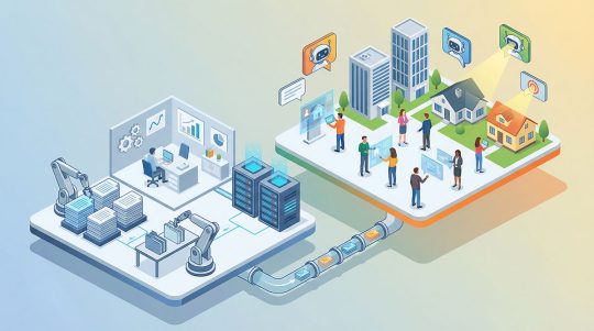 不動産会社のAI導入で失敗しない方法―事務から始めて集客へ広げる3ステップ