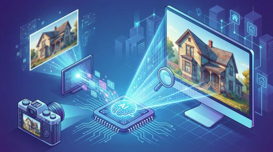 物件写真の解像度を上げるAI。古いデジカメ写真もクッキリとした写真に変換