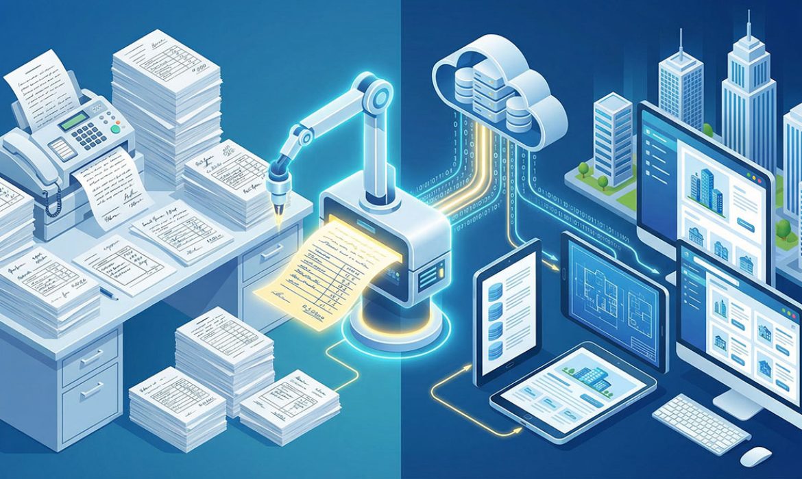 FAXや手書きが「自動」でデータに変わる！ 不動産DXの必須技術「AI-OCR」の利便性とは？