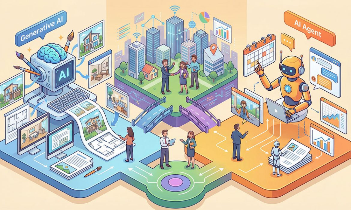 【不動産×AIエージェント】生成AIとAIエージェントの違いから営業での活用方法まで