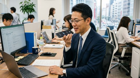 不動産×AI×音声入力。パソコンが苦手な人ほどスマホでAI活用が向いている理由