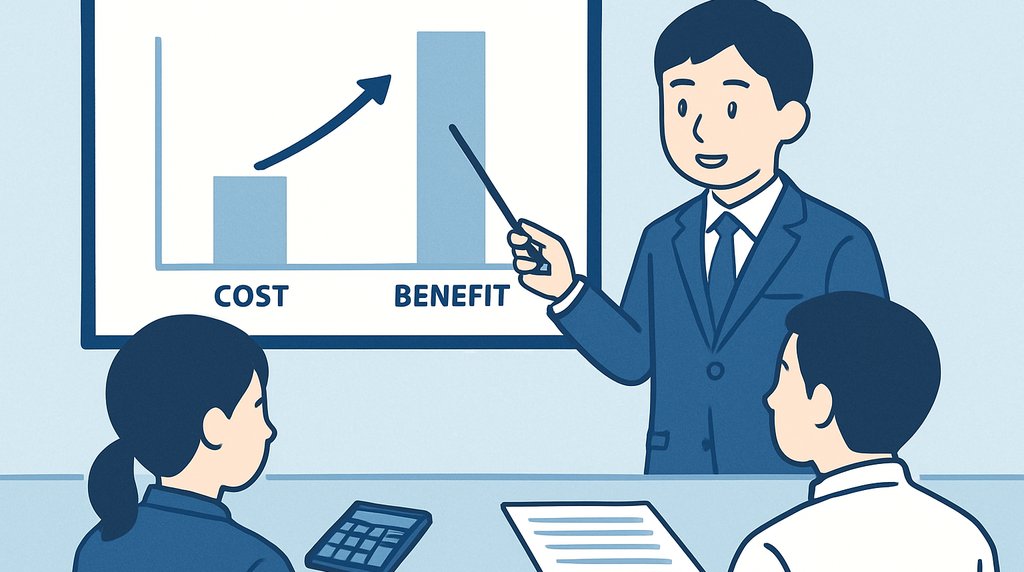不動産会社のAI導入、費用対効果はこう測る｜コストの内訳・ROIの計算・稟議の通し方