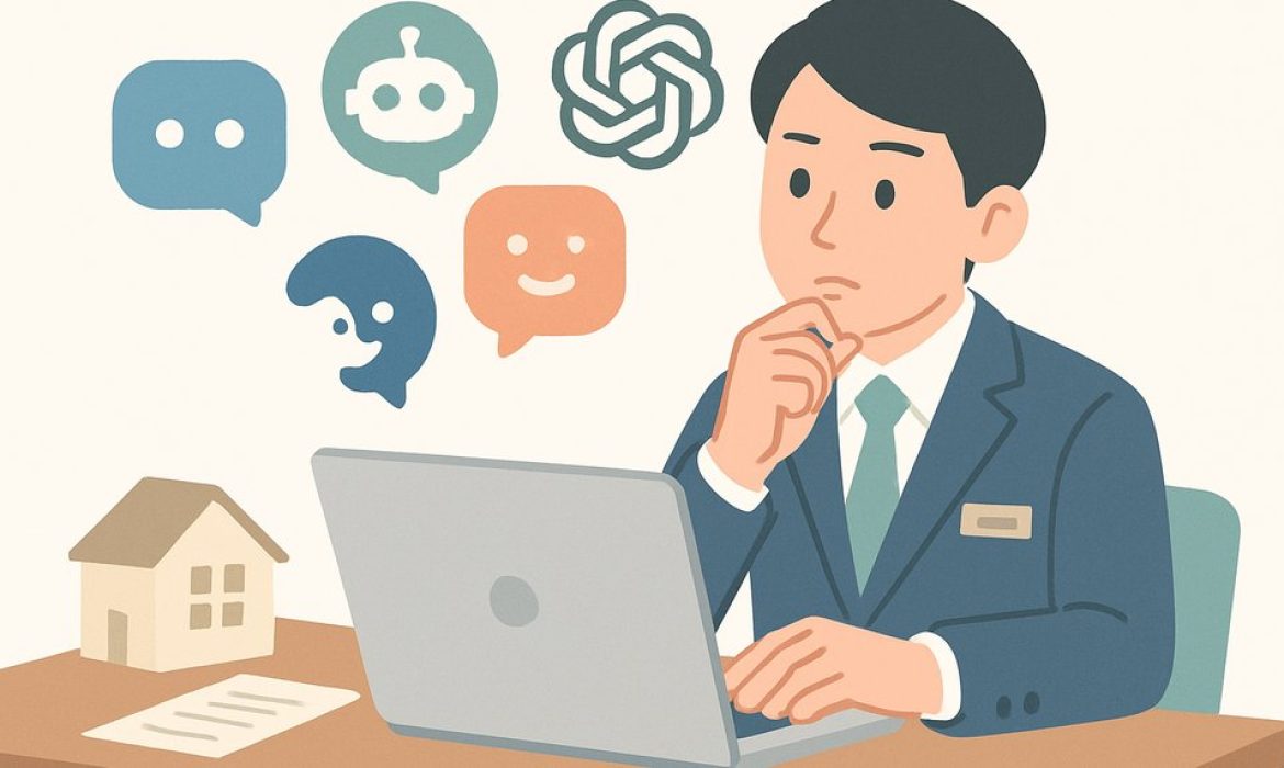 不動産業務で使うなら？ ChatGPT・Claude・Gemini・Copilotを業務別に使い分ける選び方