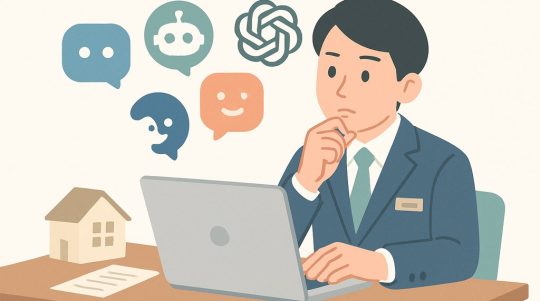 不動産業務で使うなら？ ChatGPT・Claude・Gemini・Copilotを業務別に使い分ける選び方
