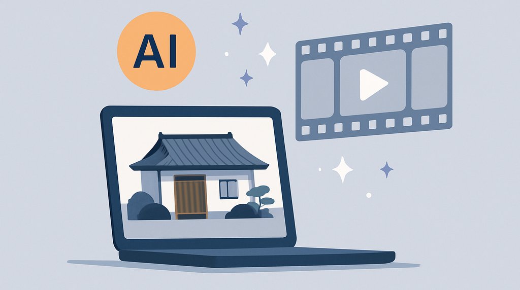 物件紹介動画はAIで撮影なしで作れる？不動産向け生成ツール比較と表示ルールの注意